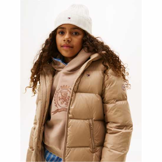 Tommy Hilfiger Kids Flag Beanie Бял YBH 