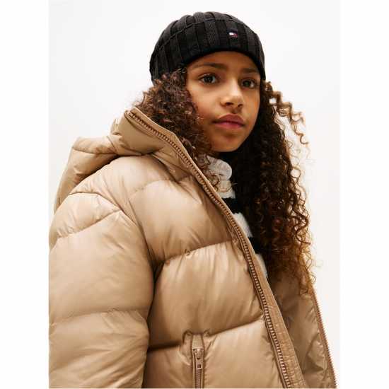 Tommy Hilfiger Kids Flag Beanie Черно BDS Tommy Hilfiger Kids Flag Beanie Черно BDS