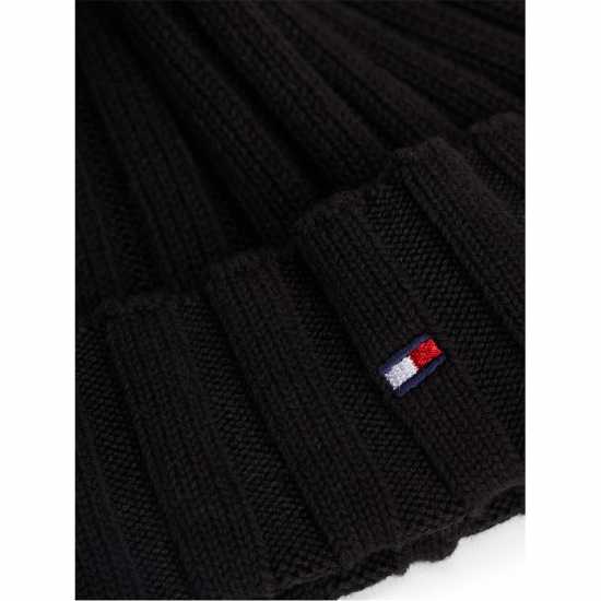 Tommy Hilfiger Kids Flag Beanie Черно BDS Tommy Hilfiger Kids Flag Beanie Черно BDS