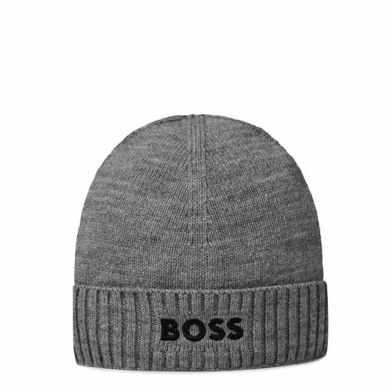 Boss Men's Asport Beanies Сиво 010 Boss Men's Asport Beanies Сиво 010