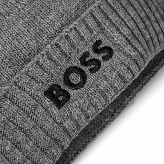 Boss Men's Asport Beanies Сиво 010 Boss Men's Asport Beanies Сиво 010