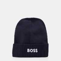 Boss Men's Asport Beanies Нави 402 Boss Men's Asport Beanies Нави 402
