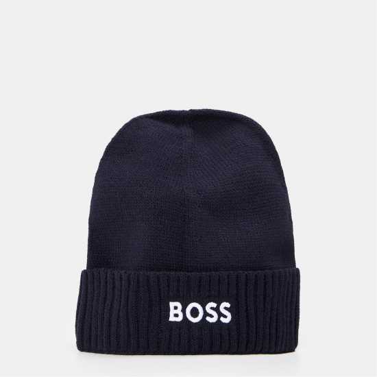 Boss Men's Asport Beanies Нави 402 Boss Men's Asport Beanies Нави 402