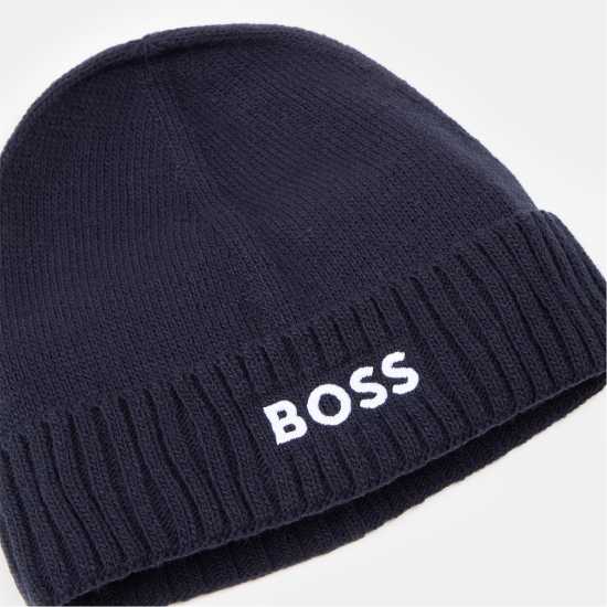 Boss Men's Asport Beanies Нави 402 Boss Men's Asport Beanies Нави 402