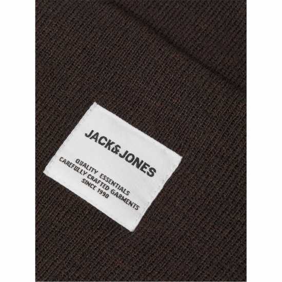 Jack And Jones Knitted Beanie Шоколадов торт Jack and Jones Knitted Beanie Шоколадов торт