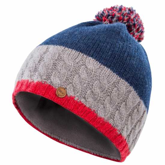 Dlx Adults Sheeran Knitted Bobble Beanie  