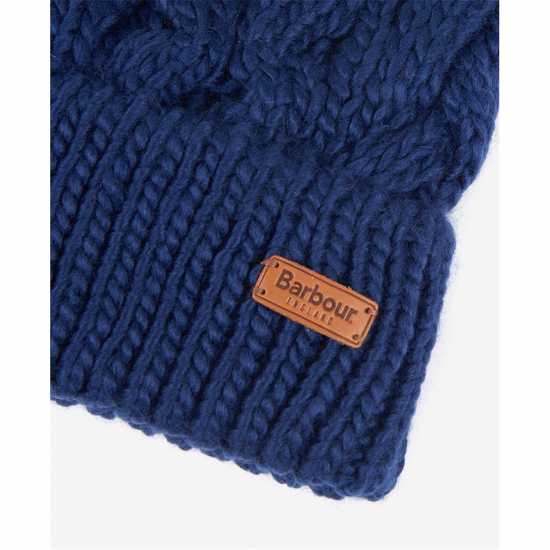 Barbour Penshaw Cable-Knit Beanie  