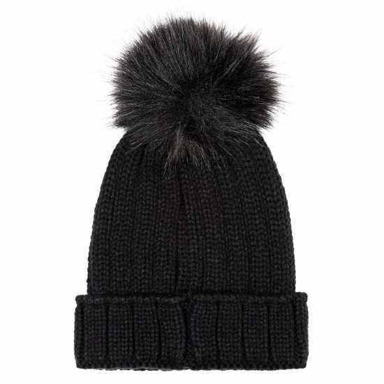 Firetrap Cable Knit Hat Ladies  