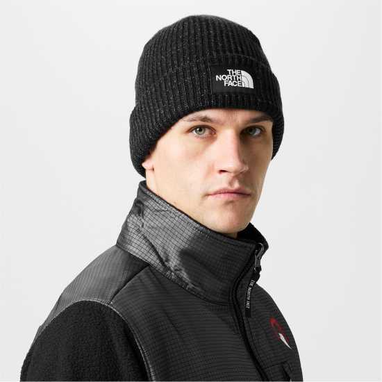 Шапки с козирка The North Face Salty Lined Beanie Adults Черен JK3 The North Face Salty Lined Beanie Adults Черен JK3 Шапки с козирка