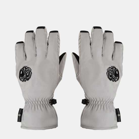 Pretty Green Adults Fleece Gloves Сиво 