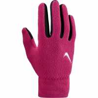 Nike Men's Therma-Fit Fleece Gloves Beet/White Nike Men's Therma-Fit Fleece Gloves Beet/White