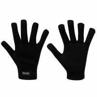 Lonsdale Мъжки Ръкавици Knitted Gloves Mens  Мъжки ски ръкавици