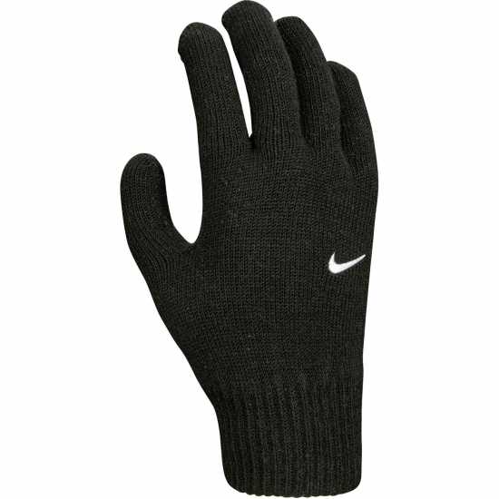 Nike Youth Swoosh Knit Gloves Black Детски ски ръкавици