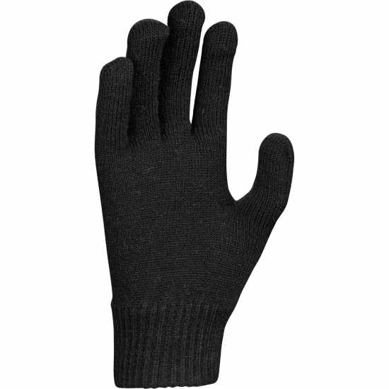 Nike Youth Swoosh Knit Gloves Black Детски ски ръкавици
