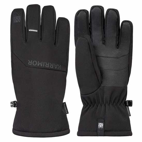 Karrimor Мъжки Ръкавици Waterpoof Gloves Mens Черно Karrimor Мъжки Ръкавици Waterpoof Gloves Mens Черно