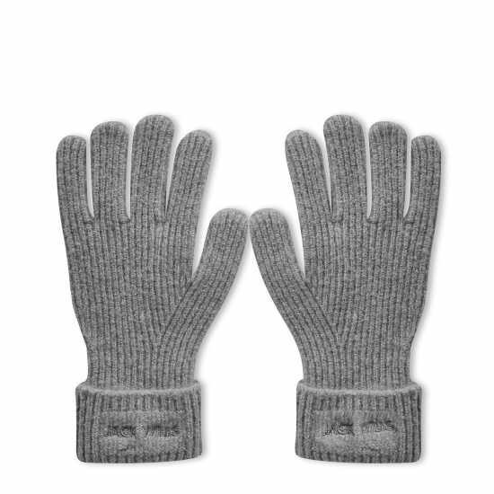 Jack Wills Tonbridge Gloves Grey Marl Мъжки ски ръкавици