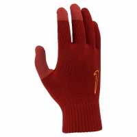Nike Knit Swoosh Gloves Cinnabar/Yellow Мъжки пуловери и жилетки