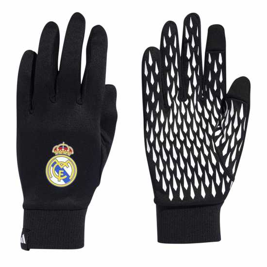 Adidas Real Madrid Fieldplayer Gloves Adults Adidas Real Madrid Fieldplayer Gloves Adults