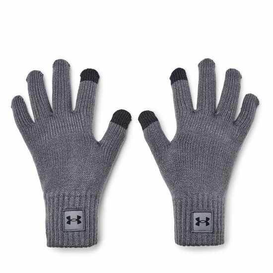 Under Armour Halftime Fleece Gloves Сиво за игрище 