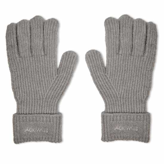 Jack Wills Gloves Сив марл Jack Wills Gloves Сив марл