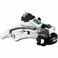 Shimano Tourney Tx Top Swing Dual Pull Triple 63-66 Degree Front Derailleur  