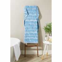 Silhoutte Stripe Bath Towel Blue Хавлиени кърпи