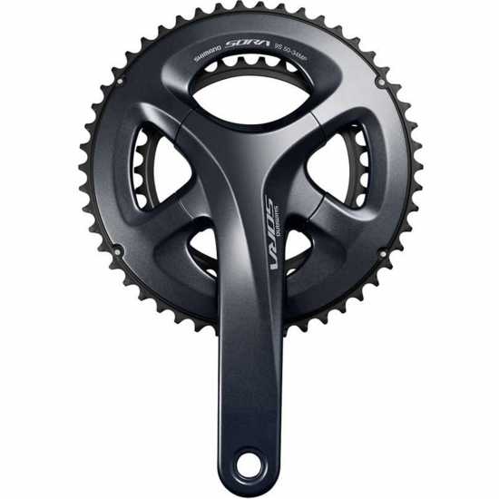 Shimano Sora R3000 50/34T Compact Double Ring 9-Speed Chainset Shimano Sora R3000 50/34T Compact Double Ring 9-Speed Chainset