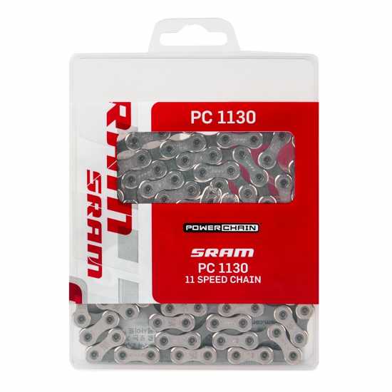 Sram Pc1130 11 Speed Chain With Powerlock Сребърно 