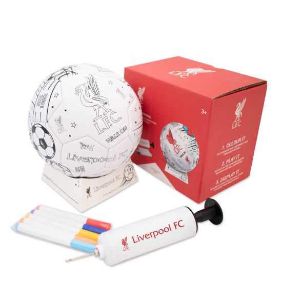 Team Mini Colour In Football Supporter Set Liverpool 