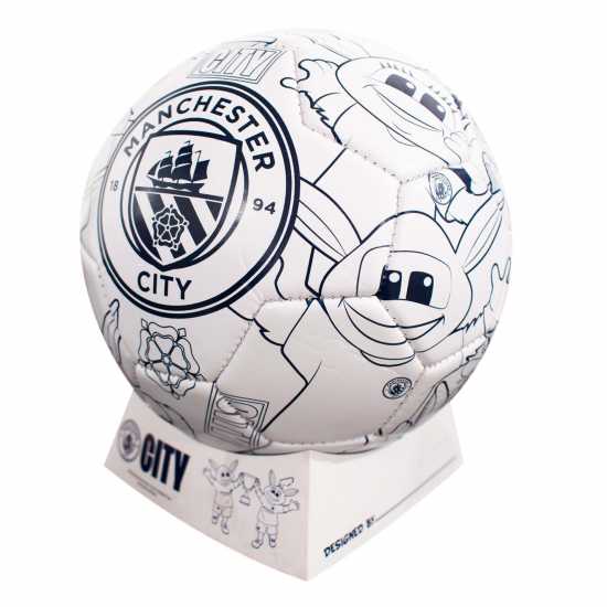 Team Mini Colour In Football Supporter Set Manchester City 