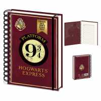 Character Harry Potter Platform 9 3/4 A5 Wiro Undated Diary Notebook  