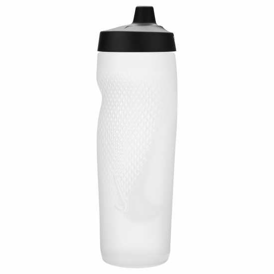 Nike Шише За Вода Refuel Water Bottle 24Oz Бяло/Черно Бутилки за вода