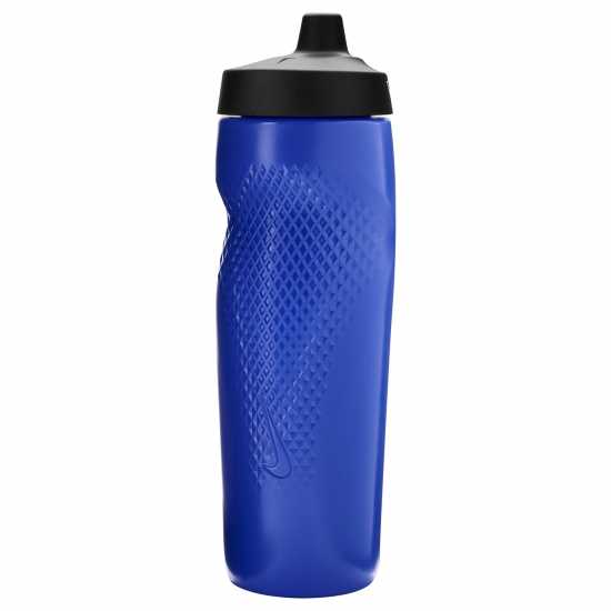 Nike Шише За Вода Refuel Water Bottle 24Oz Синьо/Бяло Бутилки за вода