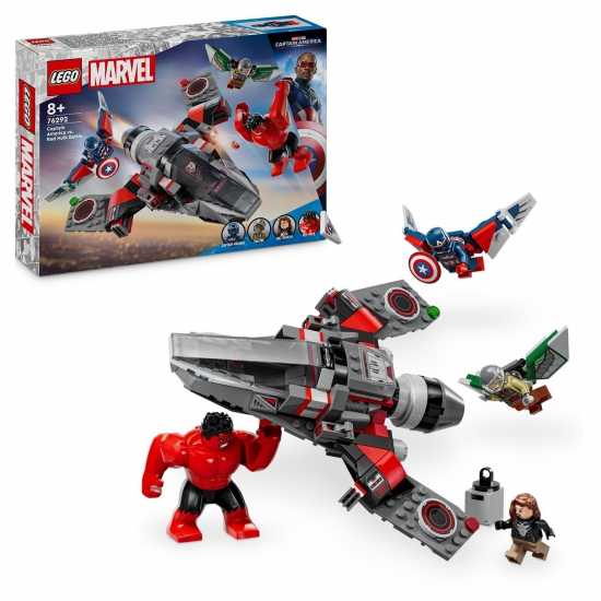 Мъжки стоки с герои Lego Lego Marvel 76292 Captain America Vs. Red Hulk Battle Lego Lego Marvel 76292 Captain America Vs. Red Hulk Battle Мъжки стоки с герои