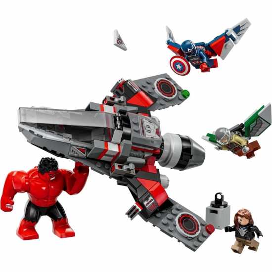 Мъжки стоки с герои Lego Lego Marvel 76292 Captain America Vs. Red Hulk Battle Lego Lego Marvel 76292 Captain America Vs. Red Hulk Battle Мъжки стоки с герои