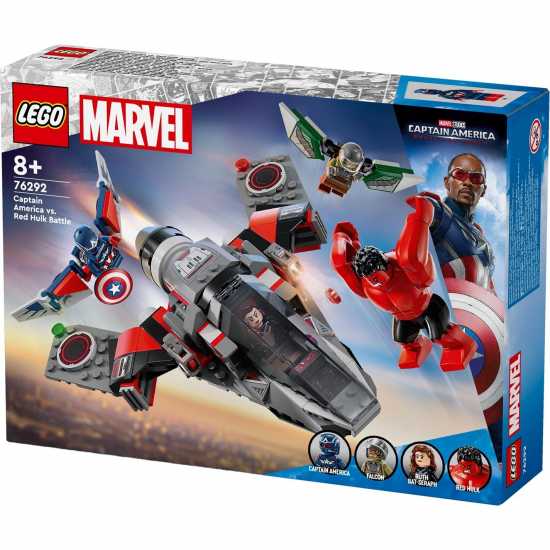 Мъжки стоки с герои Lego Lego Marvel 76292 Captain America Vs. Red Hulk Battle Lego Lego Marvel 76292 Captain America Vs. Red Hulk Battle Мъжки стоки с герои