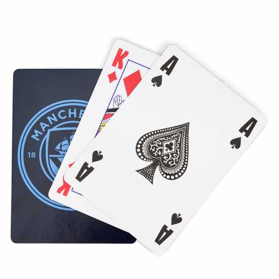 Карти За Игра Team Football Licensed Playing Cards (Standard 52-Card Deck) Manchester City Подаръци и играчки