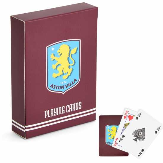 Карти За Игра Team Football Licensed Playing Cards (Standard 52-Card Deck) Aston Villa Подаръци и играчки