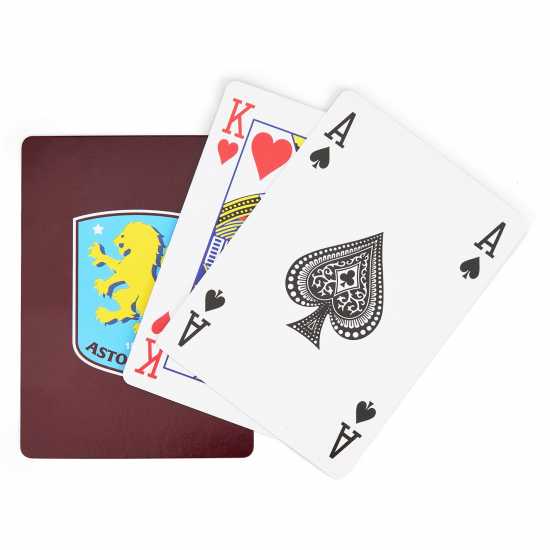 Карти За Игра Team Football Licensed Playing Cards (Standard 52-Card Deck) Aston Villa Подаръци и играчки