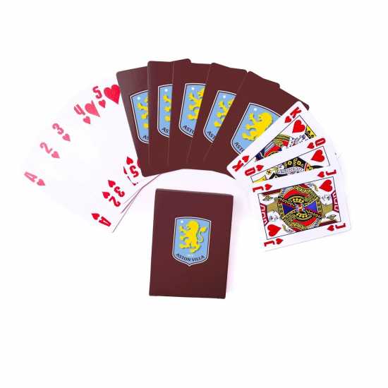 Карти За Игра Team Football Licensed Playing Cards (Standard 52-Card Deck) Aston Villa Подаръци и играчки
