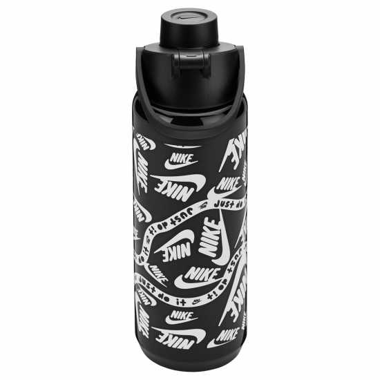 Nike Renew Recharge Chug Bottle 24 Oz G Black/White Бутилки за вода