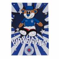 Team Rangers Fc Birthday Card  Футболни аксесоари