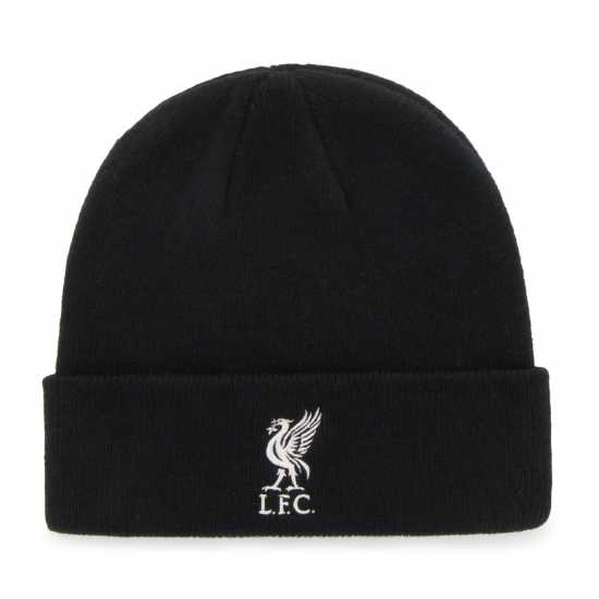 Team Liverpool Beanie Adults Черно/Бяло Шапки с козирка