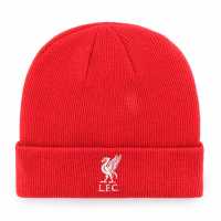 Team Liverpool Fc Beanie Mens Red/White Футболни аксесоари