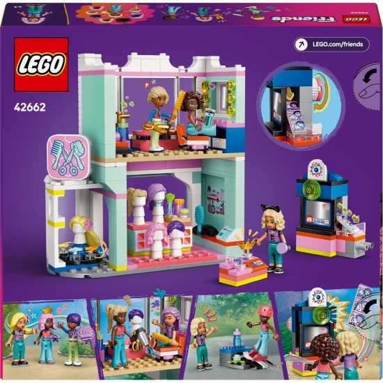 Lego Lego Friends 42662 Hair Salon And Accessories Shop  Toys and Games