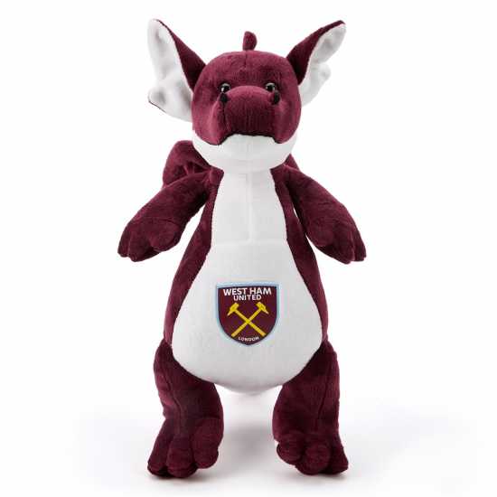 Team West Ham United Officially Licensed Standing Dragon Soft Toy 33 Cm  