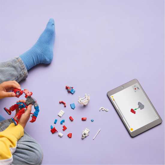 Lego Marvel 76308 Spider-Man Mech Vs Anti-Venom Set  