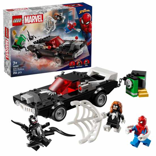 Мъжки стоки с герои Lego Lego Marvel Spider-Man Vs. Venom Muscle Car 76309 Lego Lego Marvel Spider-Man Vs. Venom Muscle Car 76309 Мъжки стоки с герои