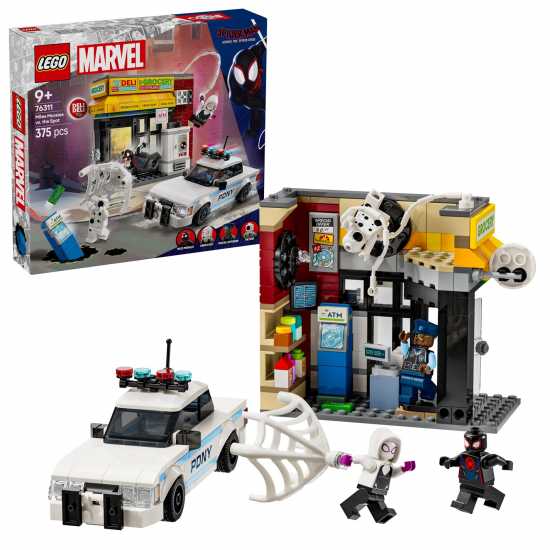 Мъжки стоки с герои Lego Lego Marvel Spider-Verse: Miles Morales Vs. The Spot 76311 Lego Lego Marvel Spider-Verse: Miles Morales Vs. The Spot 76311 Мъжки стоки с герои