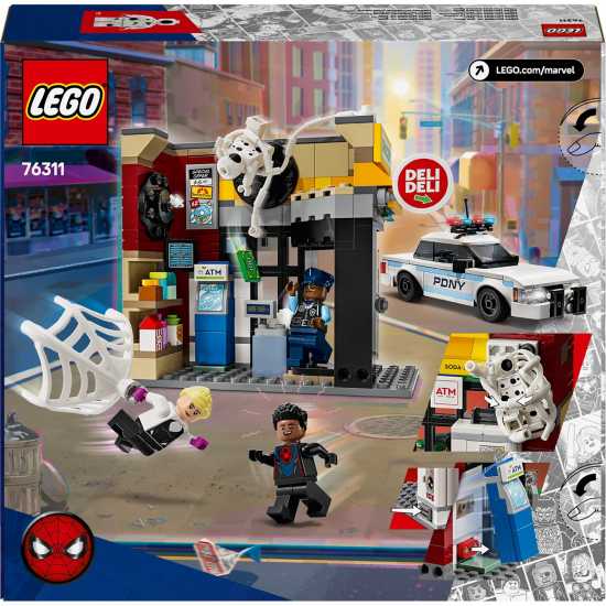 Мъжки стоки с герои Lego Lego Marvel Spider-Verse: Miles Morales Vs. The Spot 76311 Lego Lego Marvel Spider-Verse: Miles Morales Vs. The Spot 76311 Мъжки стоки с герои